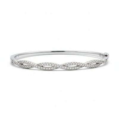 Folding Bracelet | 925 Sterling Adjustable Bracelet For Women