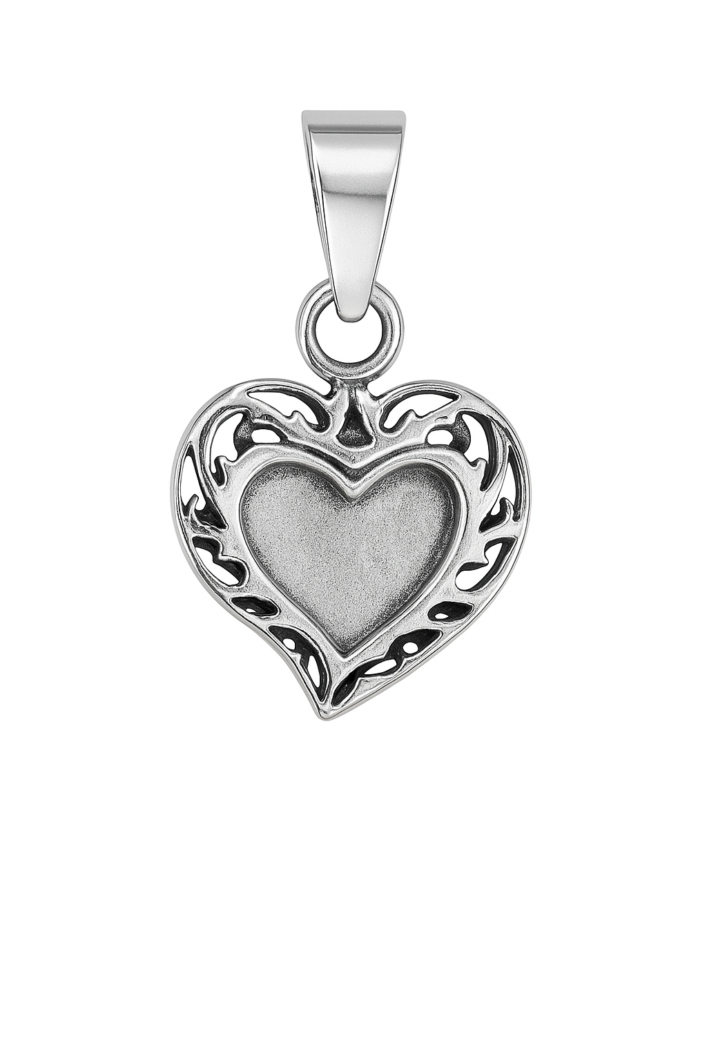 HEART SHAPED PENDENT