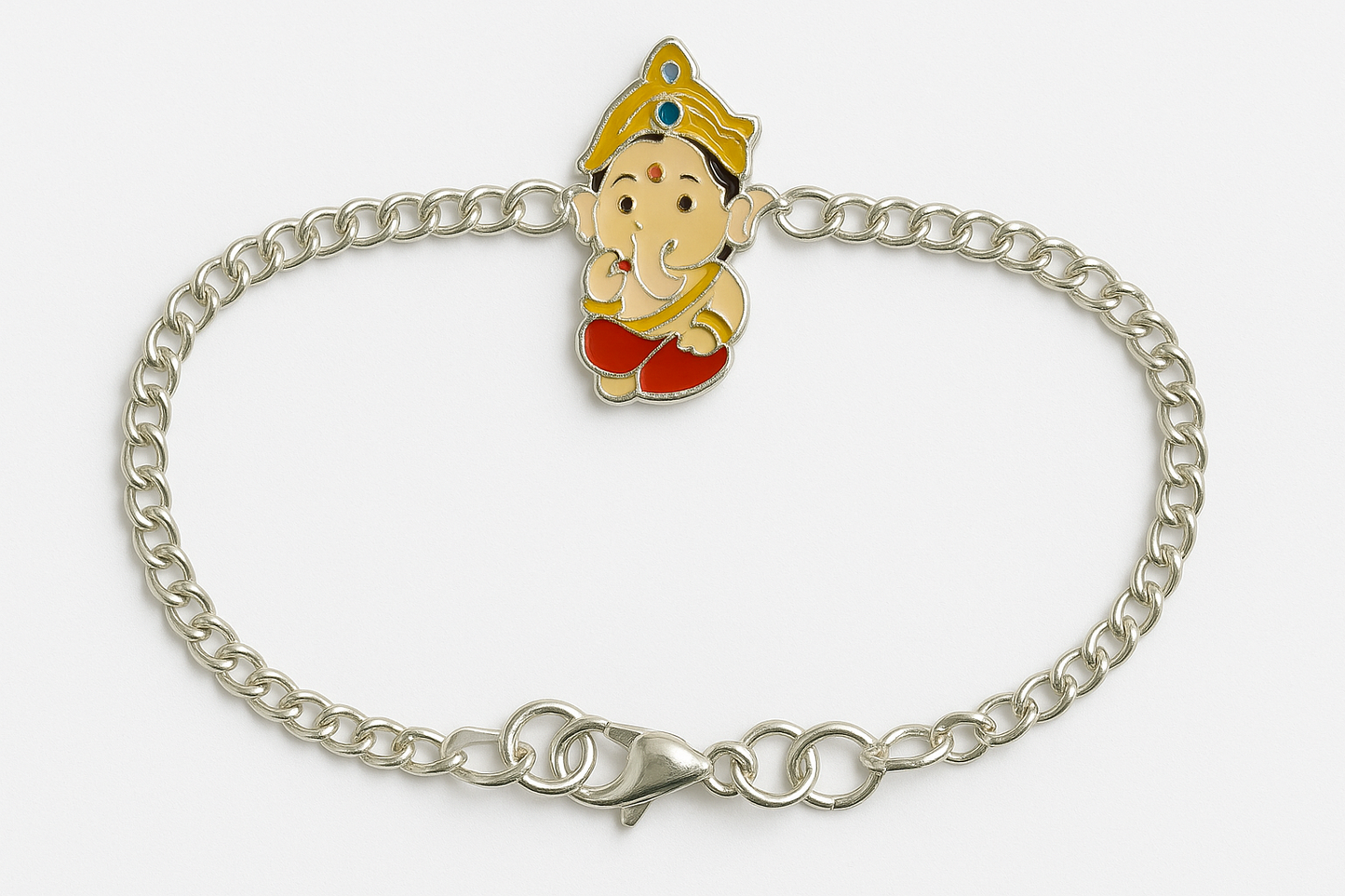 LITTLE FRIEND GANESHA RAKHI CUM BRESLET