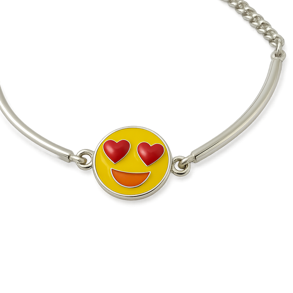 SMILY BABY BRACELET CUM RAKHI
