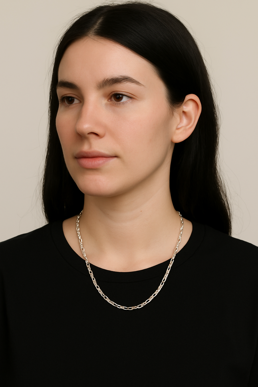 cylindrical UNISEX chain 18 INCH