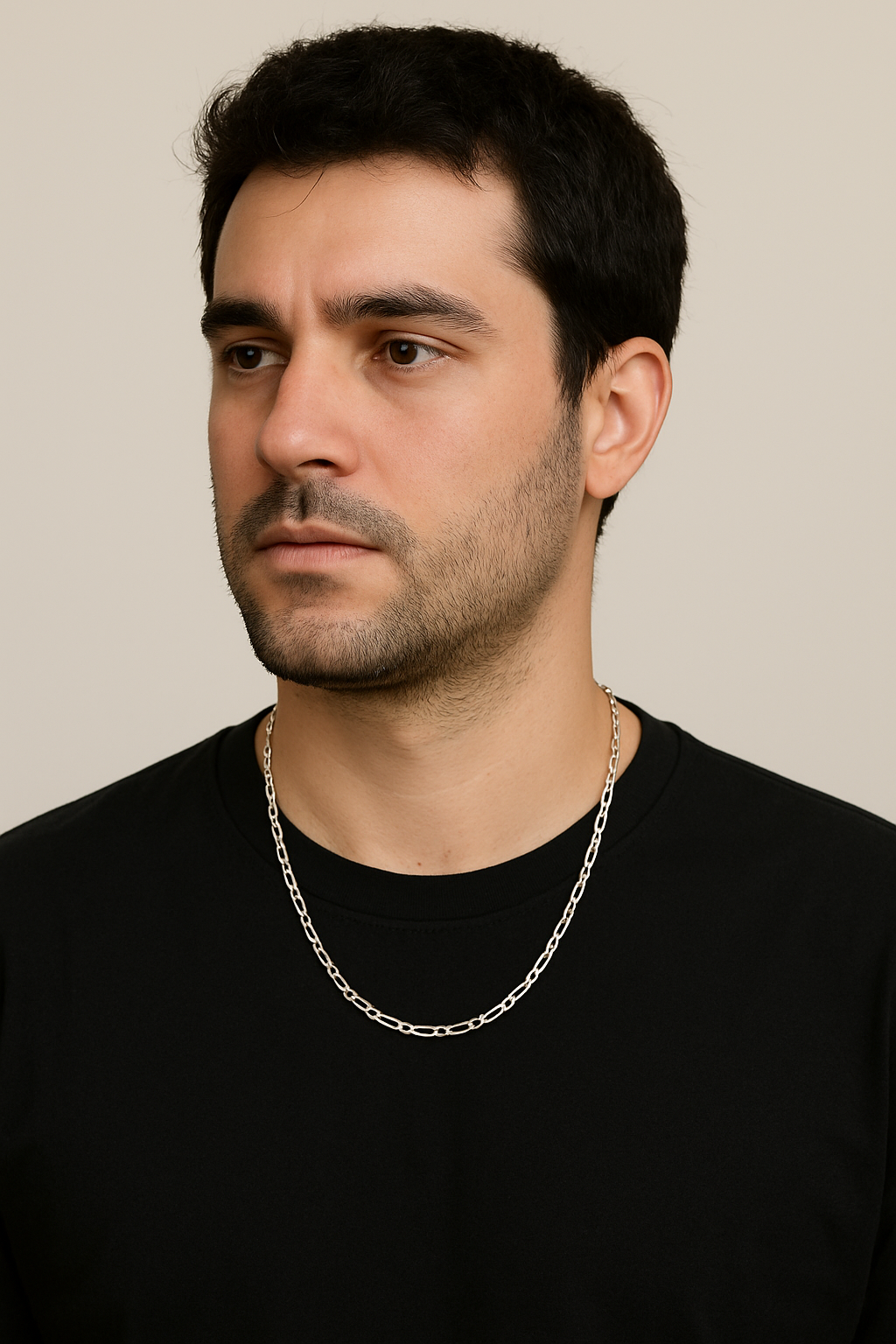 cylindrical UNISEX chain 18 INCH