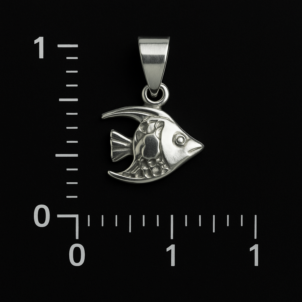 SMALL STYLISH FISH PENDENT