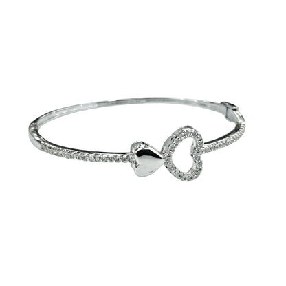 Pure Silver  Folding Bracelet For Women| 925 Sterling Adjustable Bracelet