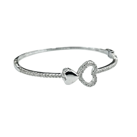 Pure Silver  Folding Bracelet For Women| 925 Sterling Adjustable Bracelet
