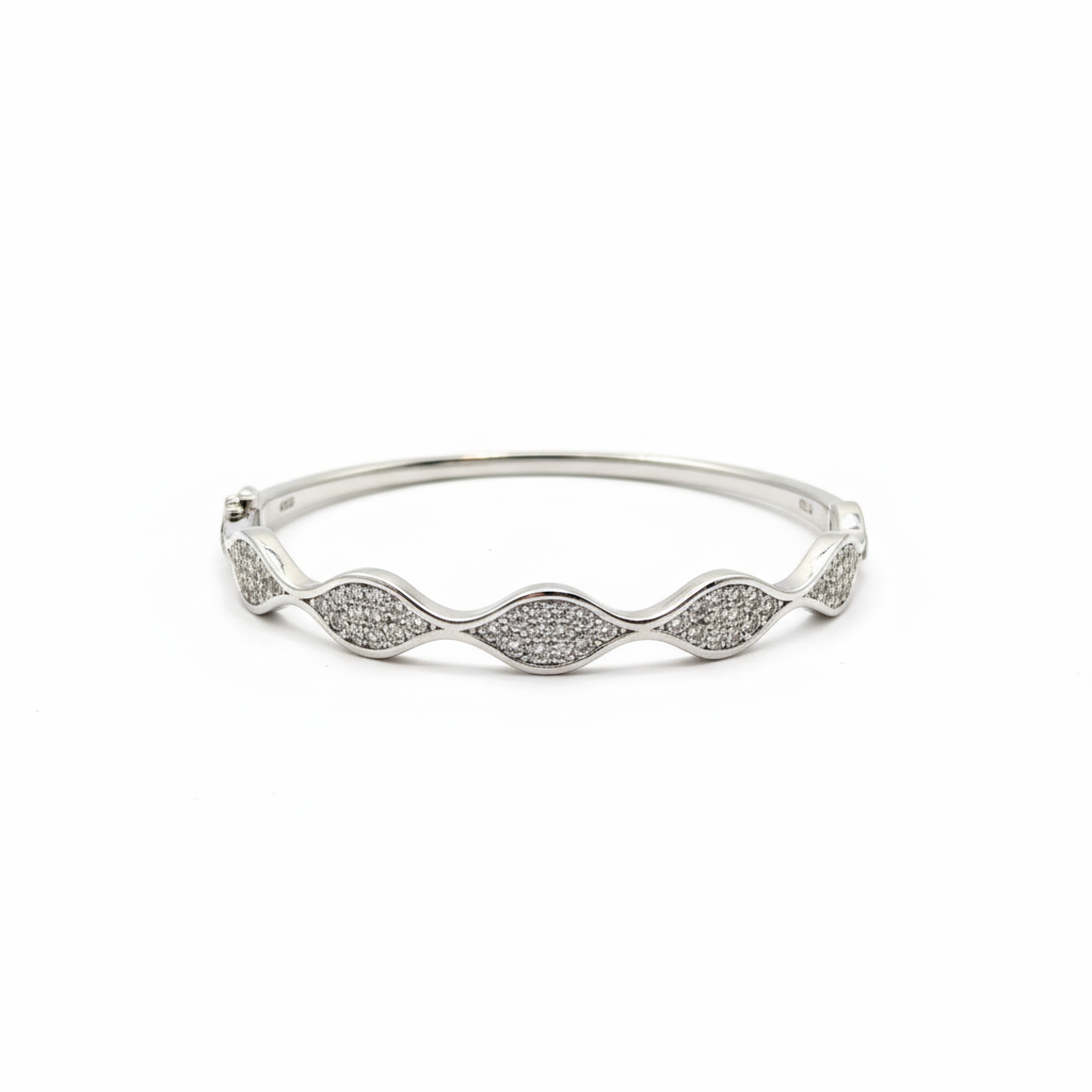 Folding Bracelet | 925 Sterling Adjustable Bracelet For Women