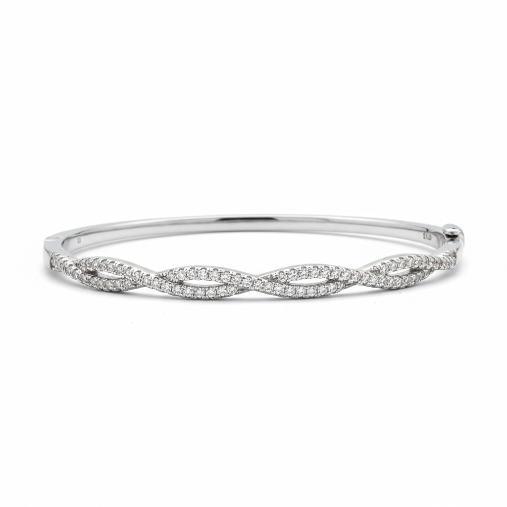Folding Bracelet | 925 Sterling Adjustable Bracelet For Women