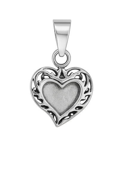 HEART SHAPED PENDENT