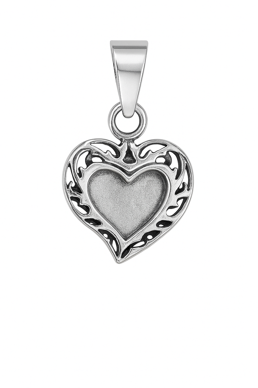 HEART SHAPED PENDENT
