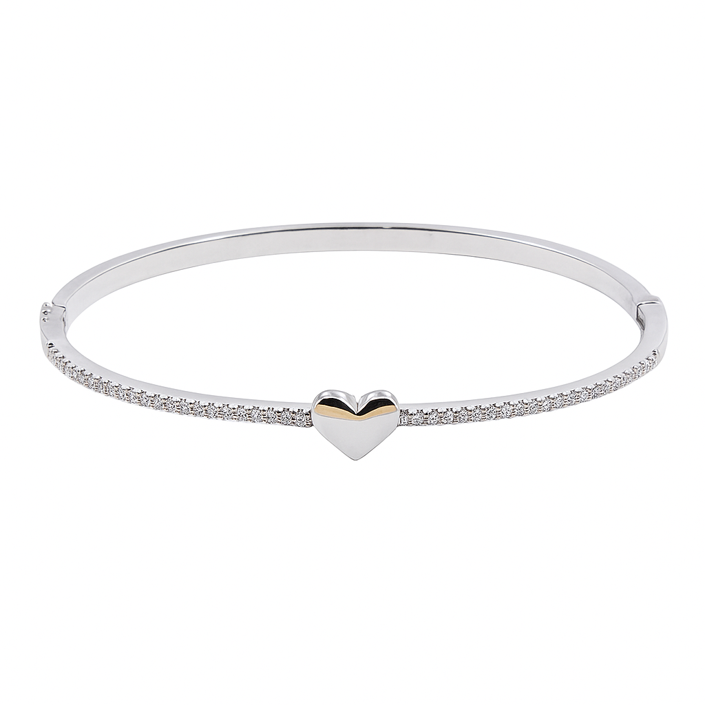 FOLDABLE LADIES BRACELET/BANGEL WITH DOUBLE LOCK