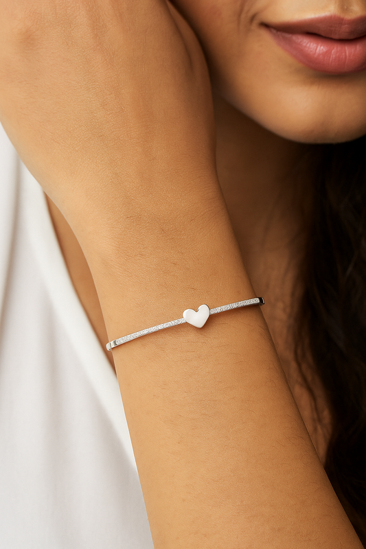 FOLDABLE LADIES BRACELET/BANGEL WITH DOUBLE LOCK