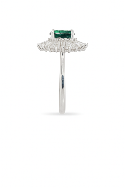 RING GREEN STONE