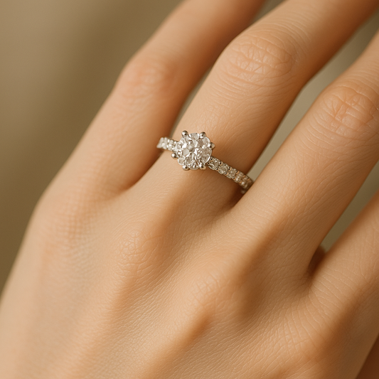 Solitaire Ring for Women