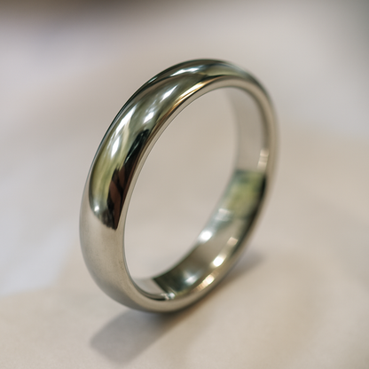 SUPER GLOSSY BAND RING (UNISEX RING) (CHALLA)