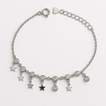 STARS AND STONE HANGING BRACELET