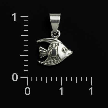 SLEEK CHAIN AND FISH  PENDENT