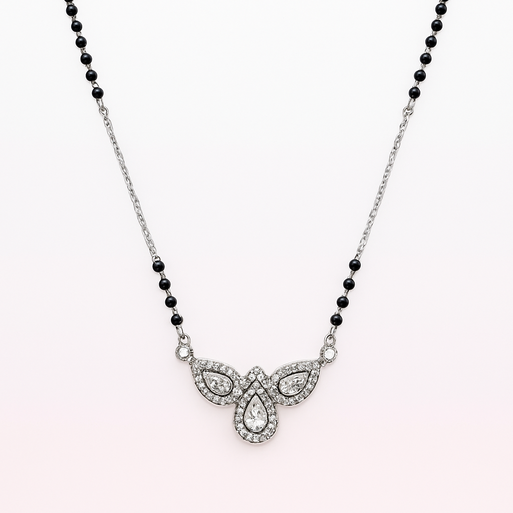 Pure Silver Mangalsutra