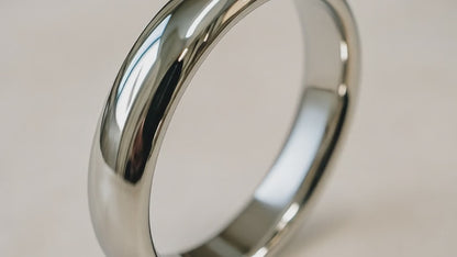 SUPER GLOSSY BAND RING (UNISEX RING) (CHALLA)