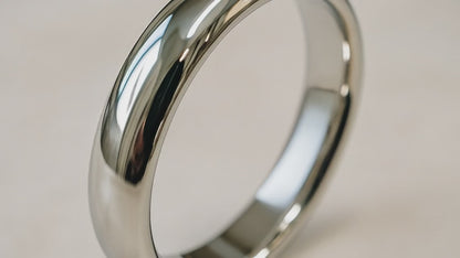 SUPER GLOSSY BAND RING (UNISEX RING) (CHALLA)