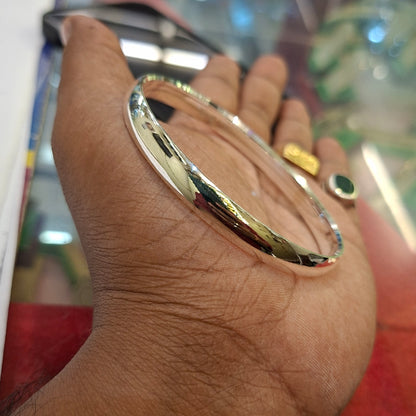 silver kada for men