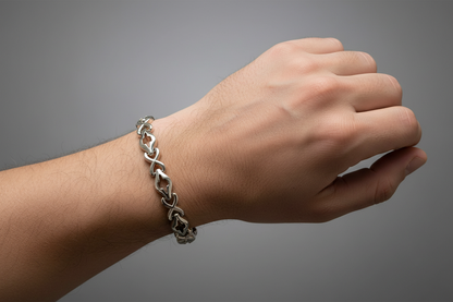 Unique 925 silver bracelet for men