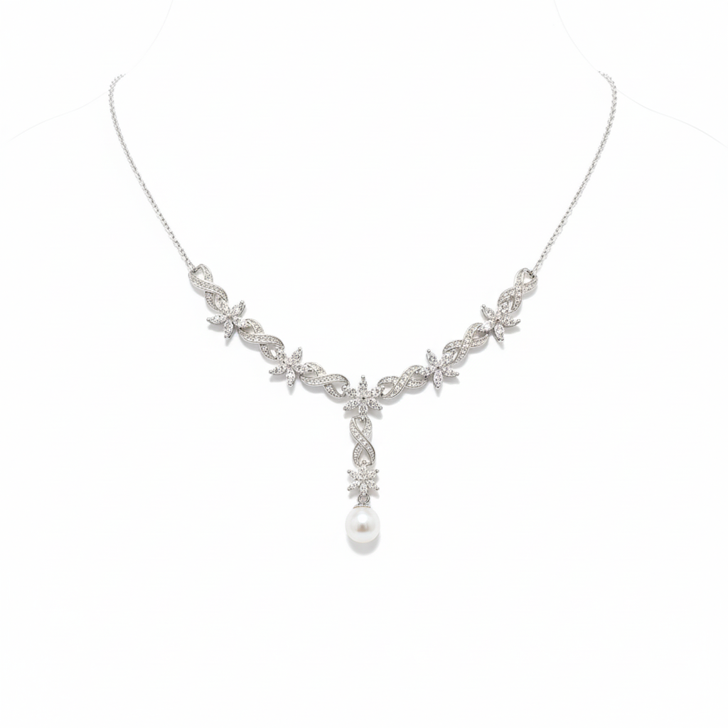 Pure 925 Silver Necklace for Women