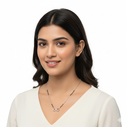 Pure Silver Mangalsutra