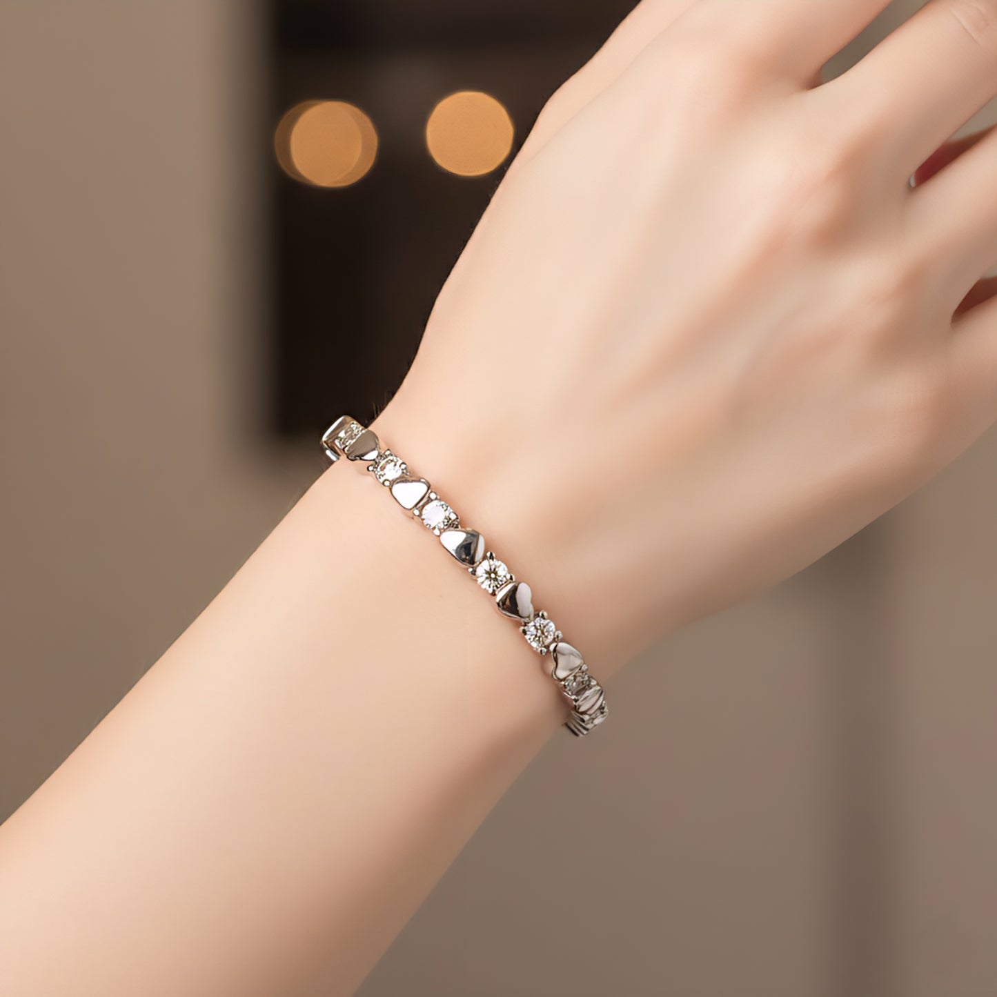 Folding Bracelet | 925 Sterling Adjustable Bracelet For Women