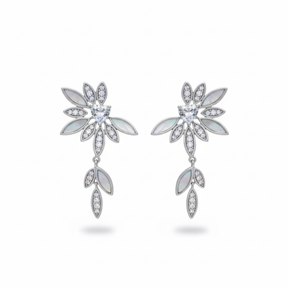 Pure 925 Sterling Silver Necklace with Tops for Women