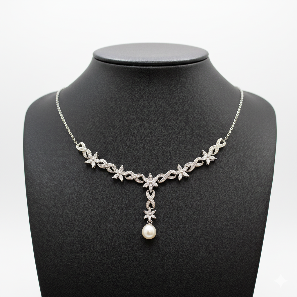 Pure 925 Silver Necklace for Women