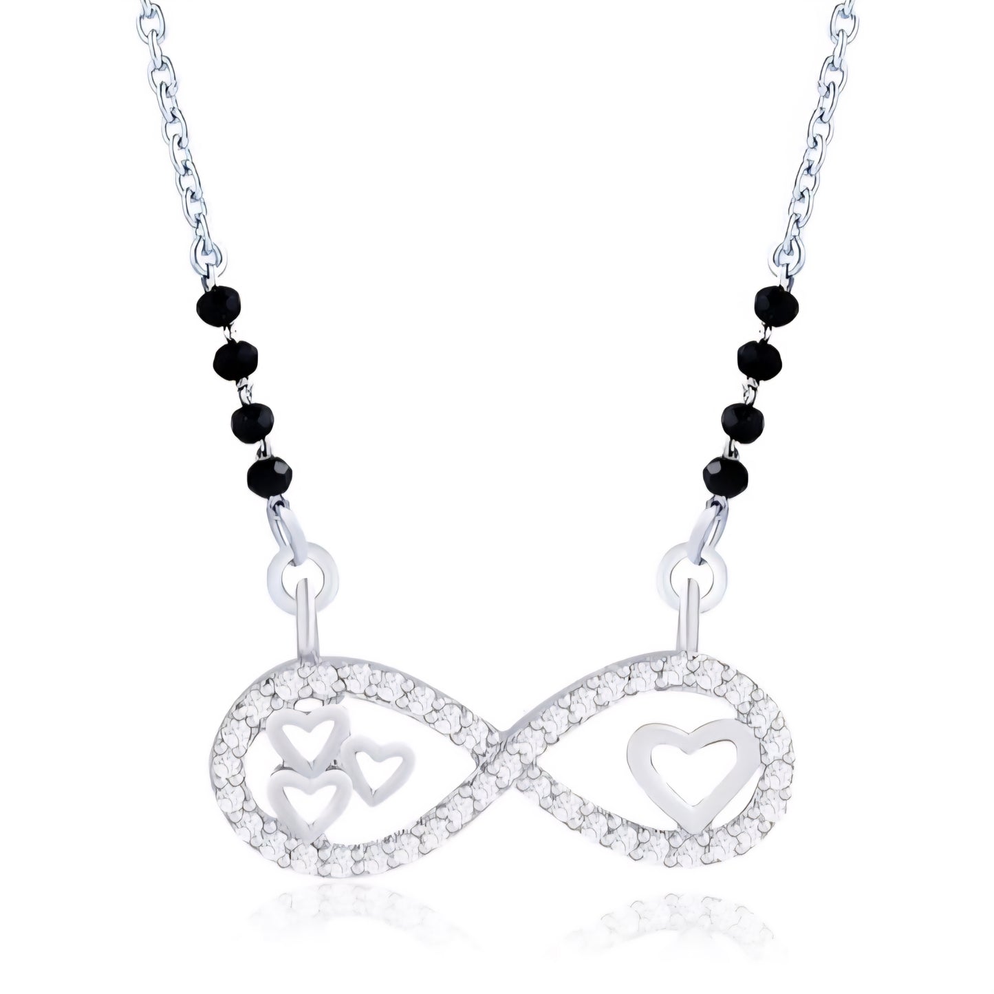 925 sterling silver Infinity Mangalsutra