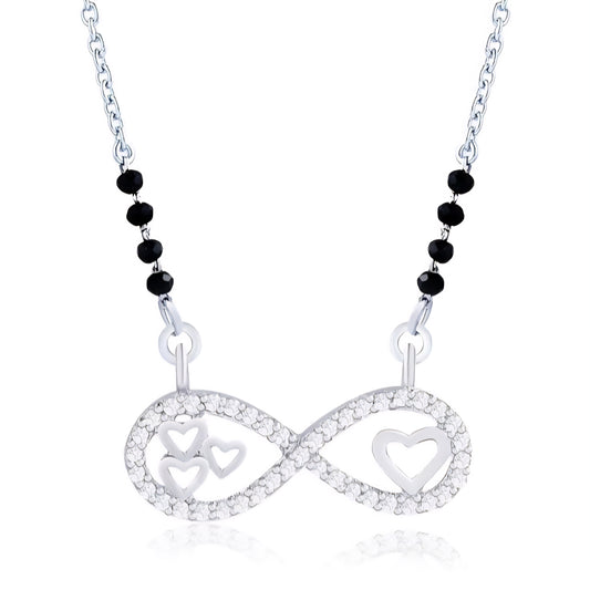925 sterling silver Infinity Mangalsutra